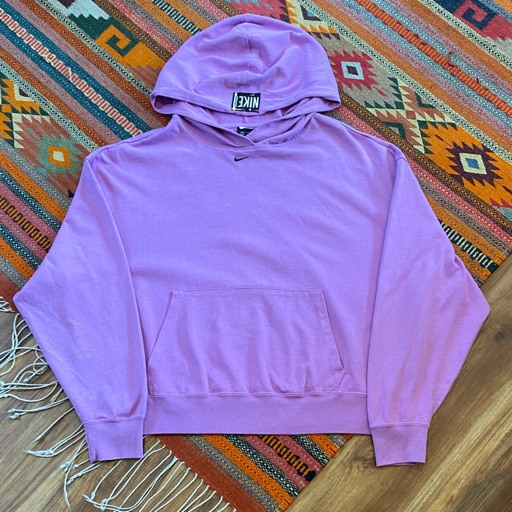 90s Nike Lavender Pullover Hoodie